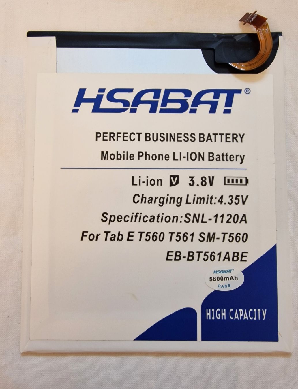 Samsung Batterie: BATTERIE FÜR GALAXY TAB E T560 – Nuovo (secondo la descrizione) da Kehrsatz venduto da MyShoppy