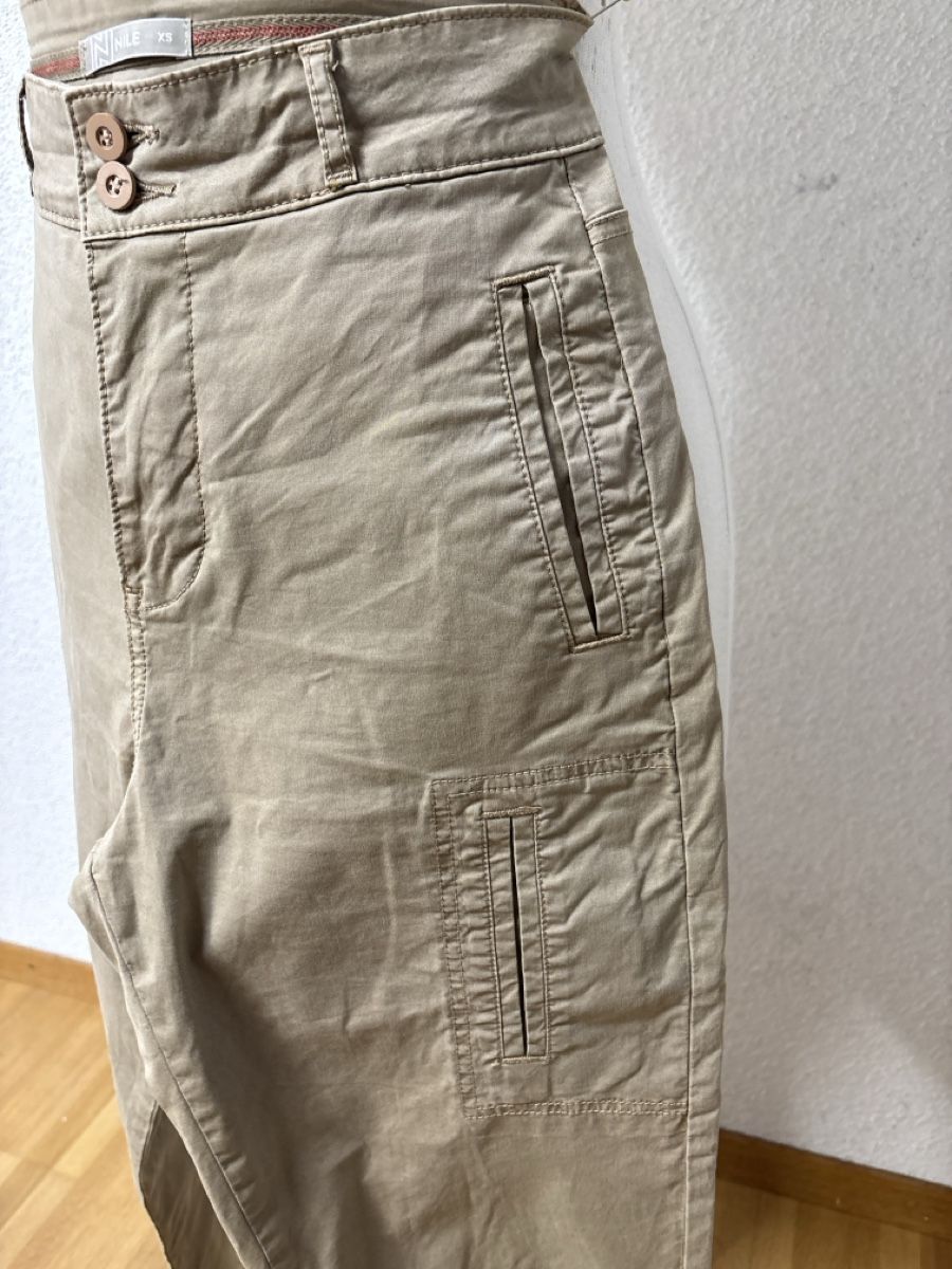 Nile Hosen: Original NILE Khaki Hose, Grösse XS – Gebraucht aus Maienfeld von 8796 2