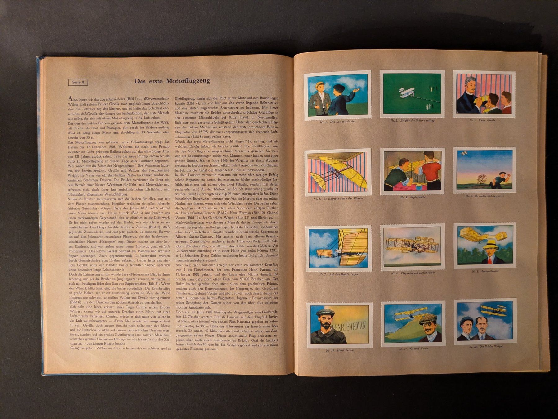 Libri: Buch. Fliegerbuch. NPCK.Bilderbuch mit Einklebebbildern 1948 – Usato da Basel venduto da Arkouda 4