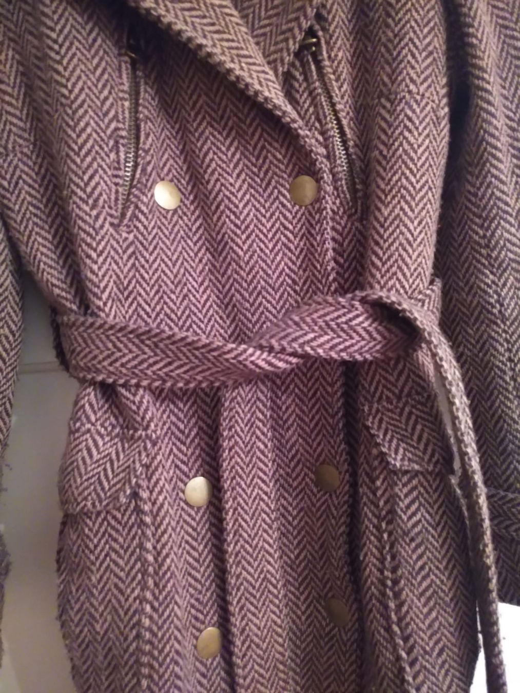 Cappotti: Tweed Wintermantel, braun – Usato da Luzern venduto da ChrisSuppi 1