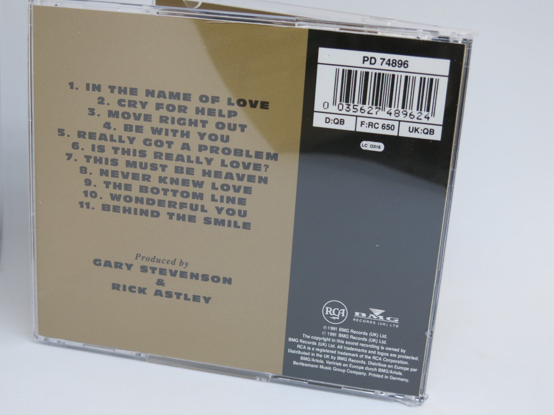 CD: CD Rick Astley – Free – Usato da Ernetschwil venduto da luisvonerni 2