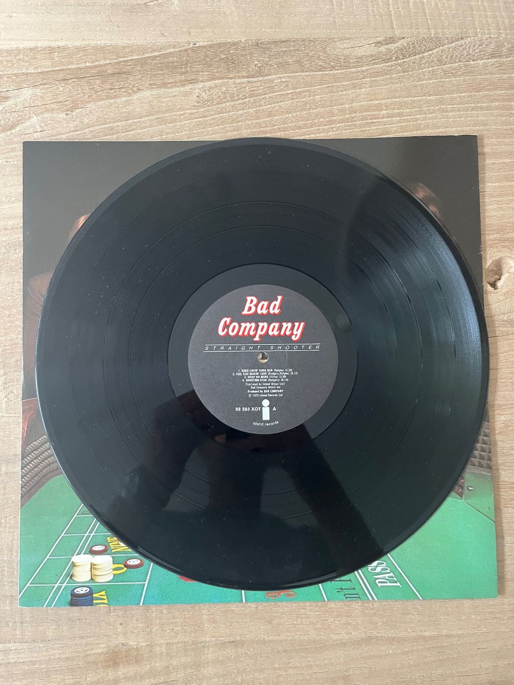 Dischi in vinile: Bad Company Straight Shooter LP – Usato da Eglisau venduto da Peavey80 1