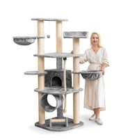 + HAPPYPET Kratzbaum Stabil 11cm Stämme Katzenbaum