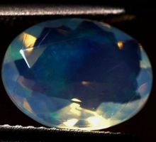 Oval Faceted Ethiopian Welo Opal 1.40 Cts #A12