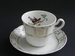 Espressoset mit Vogel Motiv - Heinrich Germany
