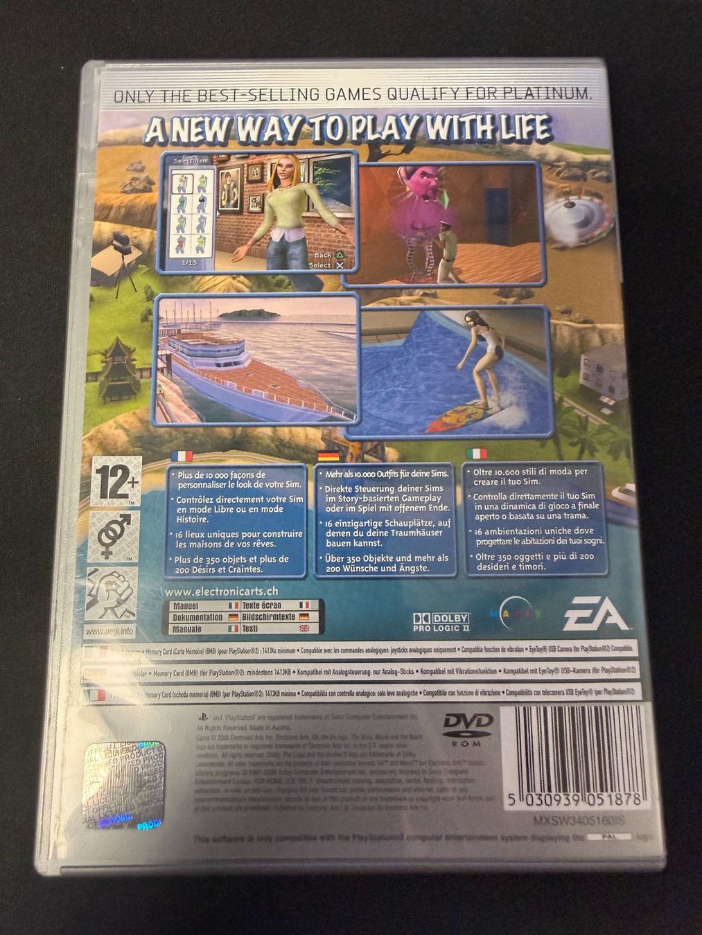 Sony Giochi: Les Sims 2 - PS2 – Usato da Pont-de-la-Morge venduto da Darfal 2