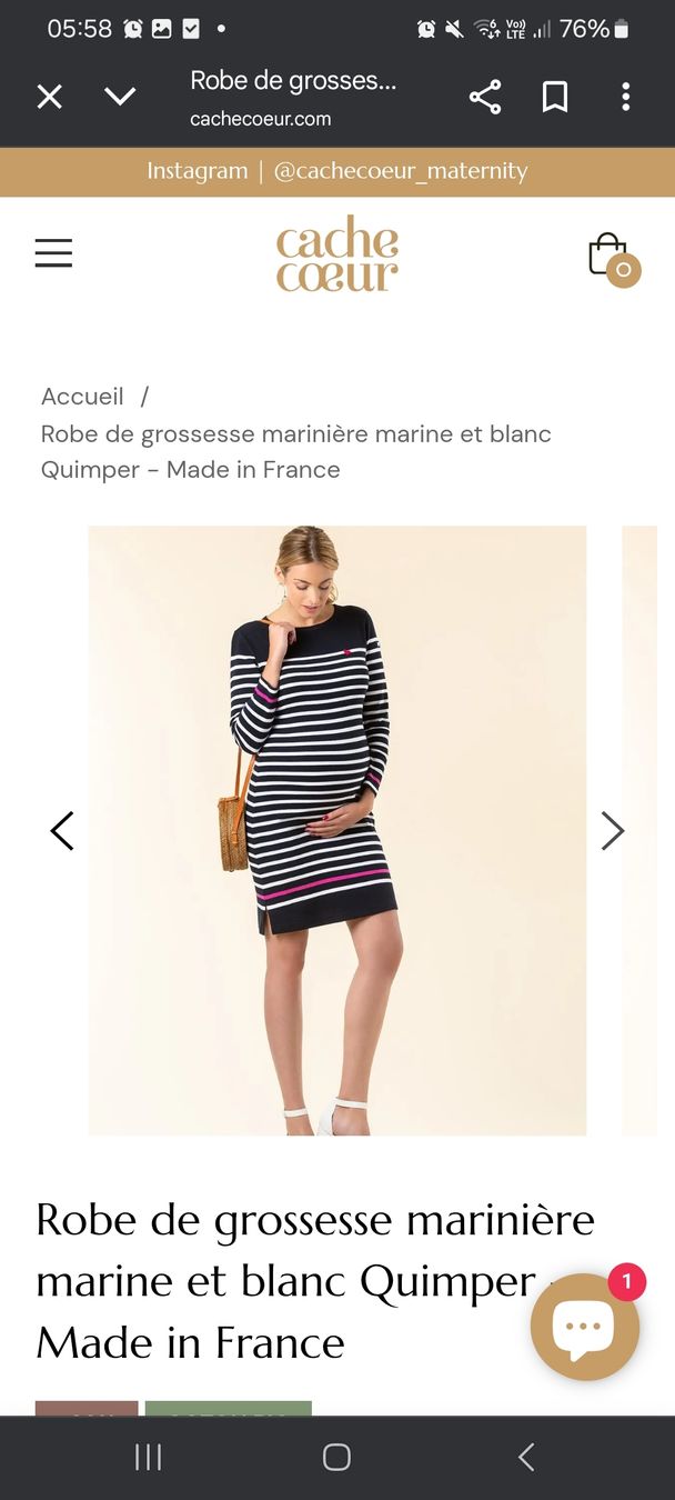 Kleider: Robe Grossesse cache coeur S – Gebraucht aus Les Breuleux von Mily1991 4
