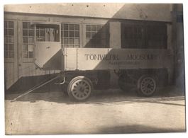 Fotografie LKW-Anhänger Tonwerk Moosbur