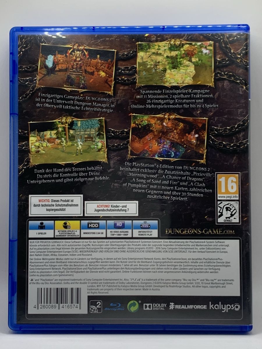 Sony Giochi: Dungeons 2 - PS4 – Usato da Ostermundigen venduto da RG-Collector 1