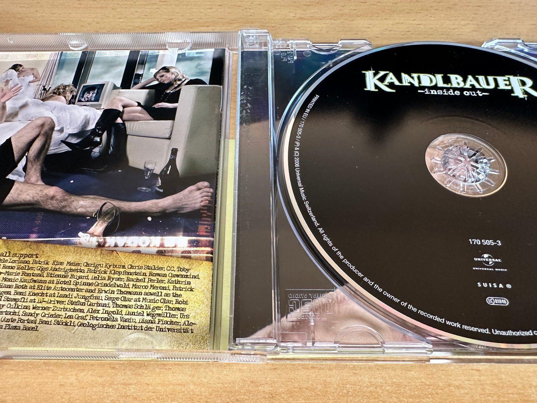 CD: Kandlbauer – Inside Out – Usato da Rikon im Tösstal venduto da Alpenmutz 2