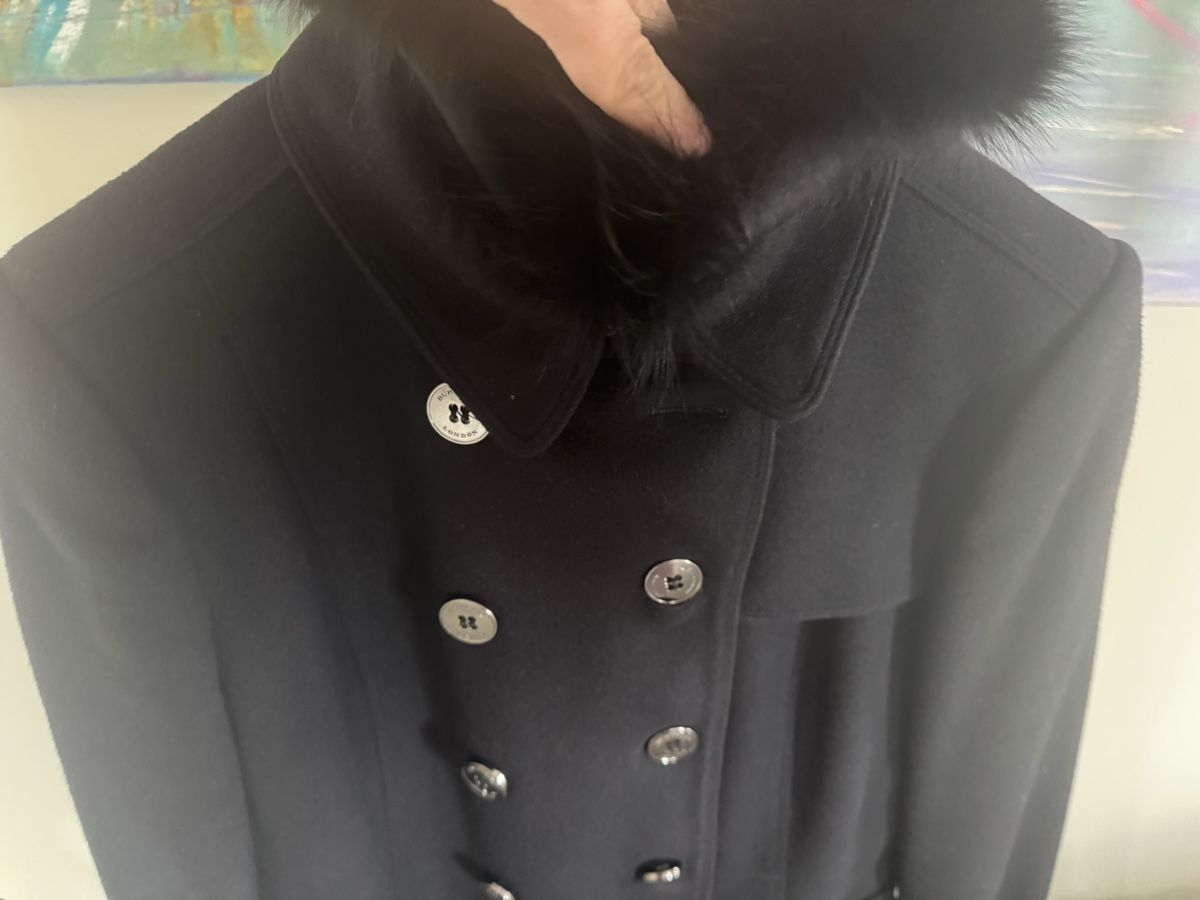 Burberry Cappotti: Burberry Wool-Cashmere Coat, Fox Fur Collar – Nuovo (secondo la descrizione) da Zürich venduto da alieacelina 5