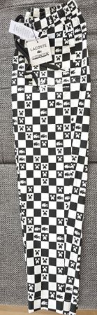 Lacoste x Minecraft Hose Schwarz/Weiss Grösse M neu