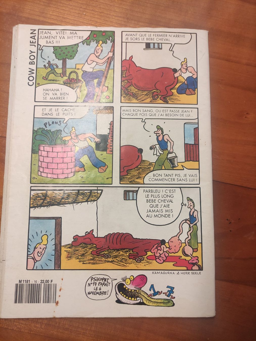Fumetti: Psikopat franz. Humor – Usato da St. Gallen venduto da Pintador 6