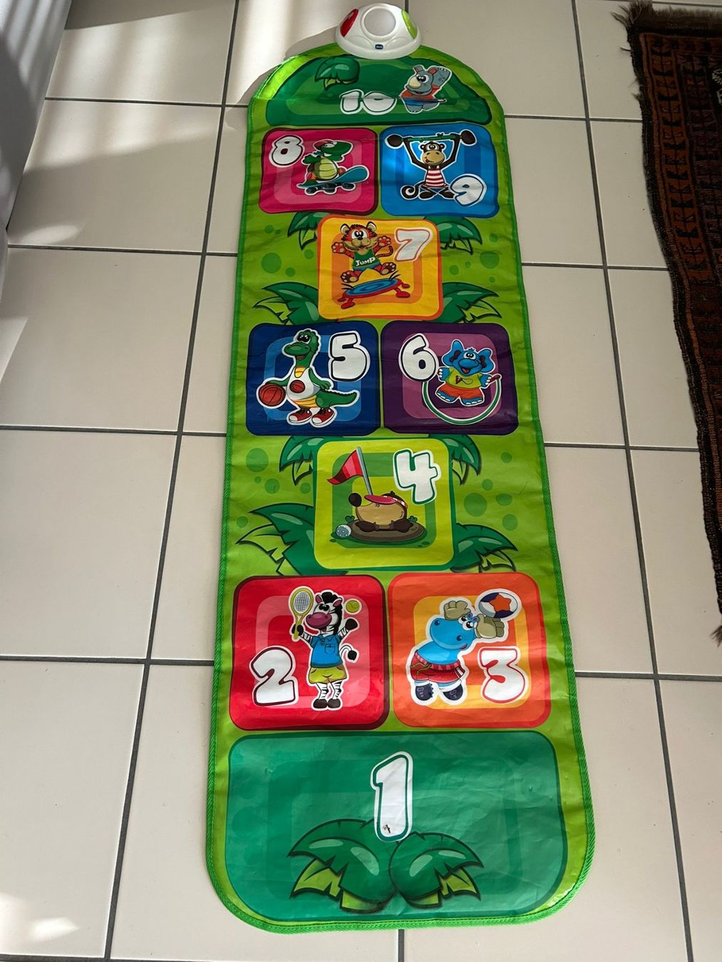Chicco Tappeto da gioco: Tappeto musicale Chicco Jump & Fit Playmat – Usato da Melano venduto da H-Sara