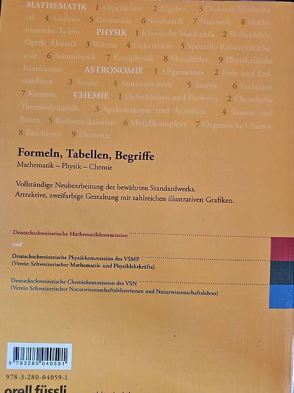 Libri: Formeln – Usato da Brittnau venduto da JanitaB 1
