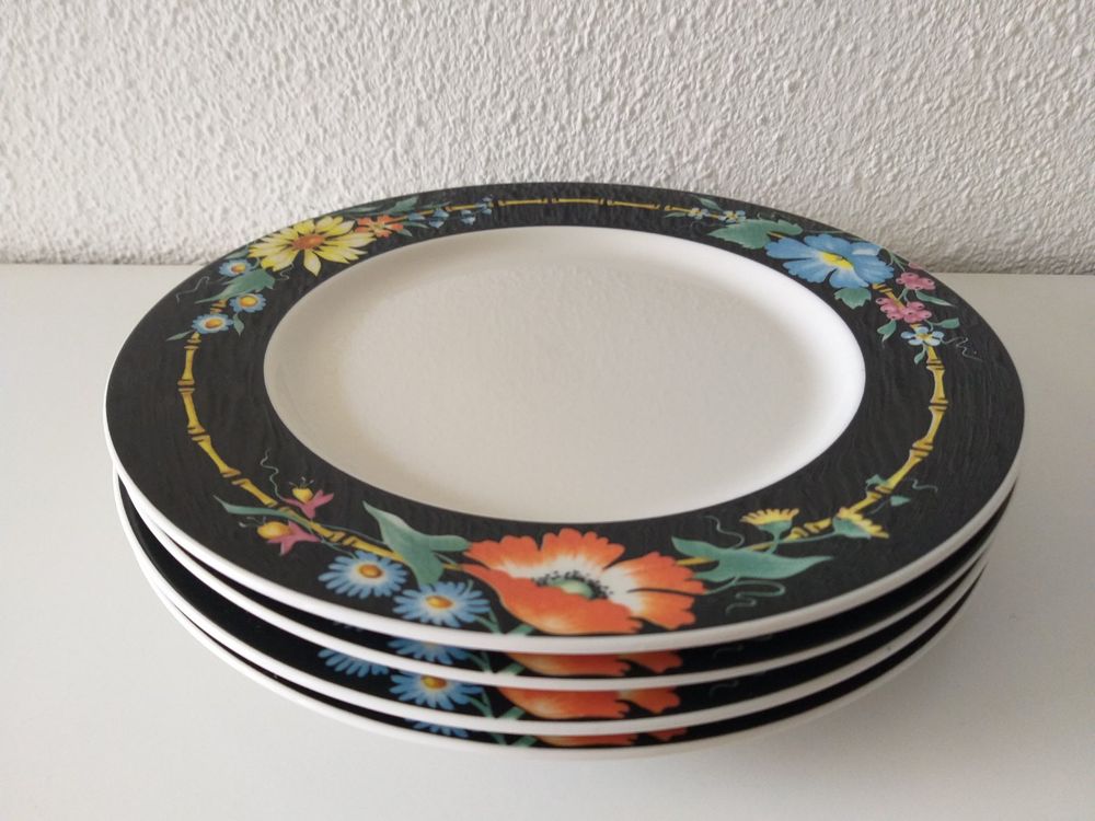 VILLEROY & BOCH 4 x assiettes à dessert/dessert Teller XENIA | Kaufen auf Ricardo