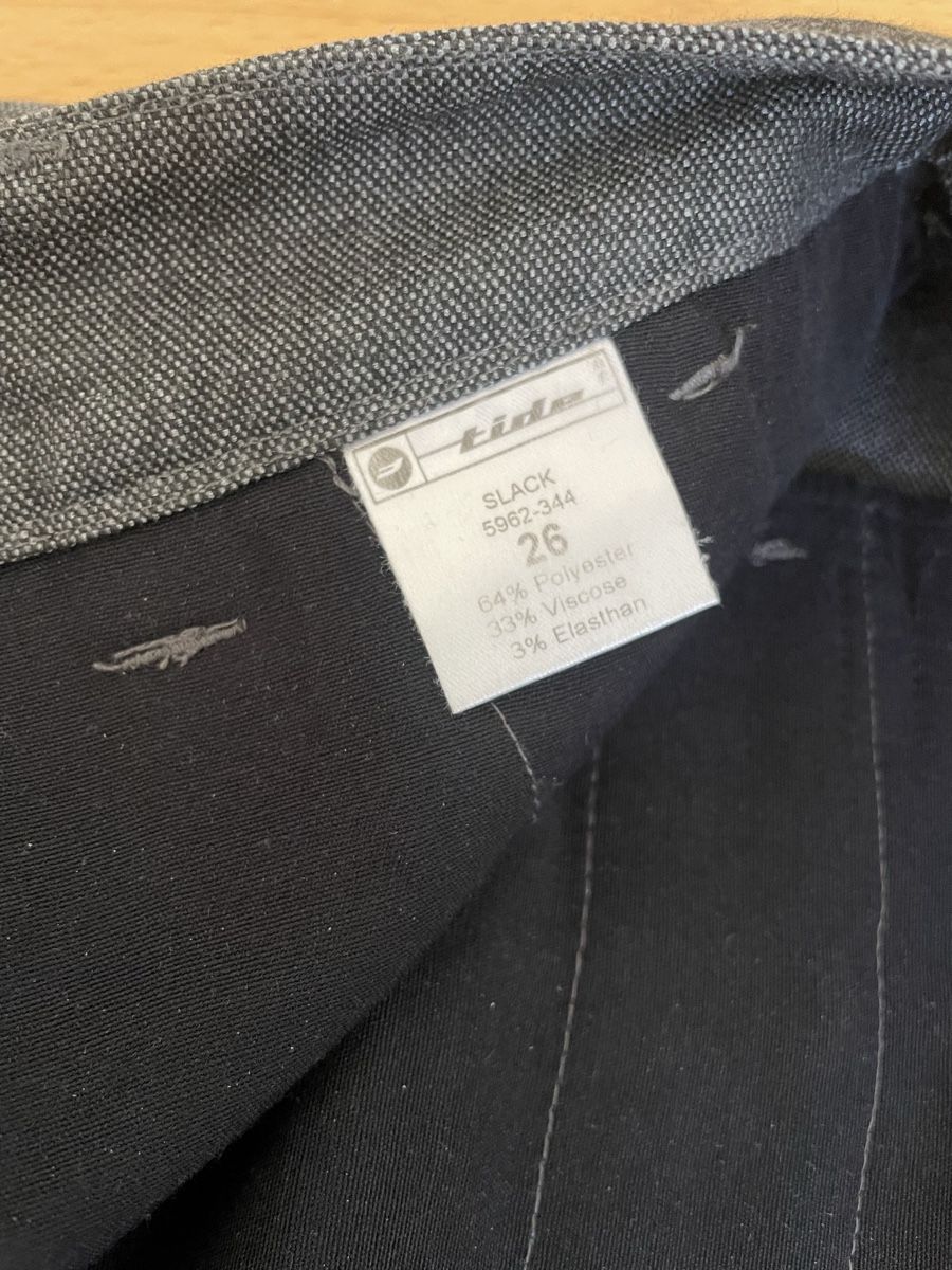 Pantaloni: Tide Hose Slack, casual chic Stoffhose – Usato da Zürich venduto da Chog 2