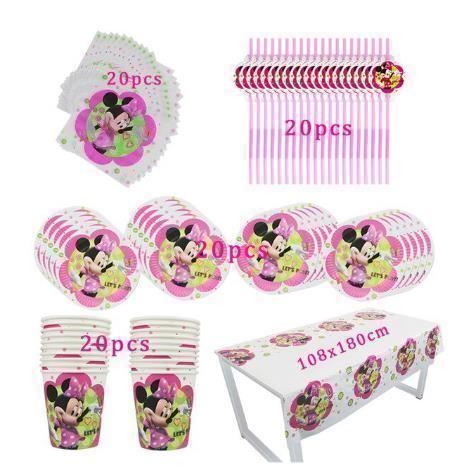 Alle Dekorationen: Set décoration d'anniversaire Minnie – Neu und originalverpackt aus Gurmels von Swisspod