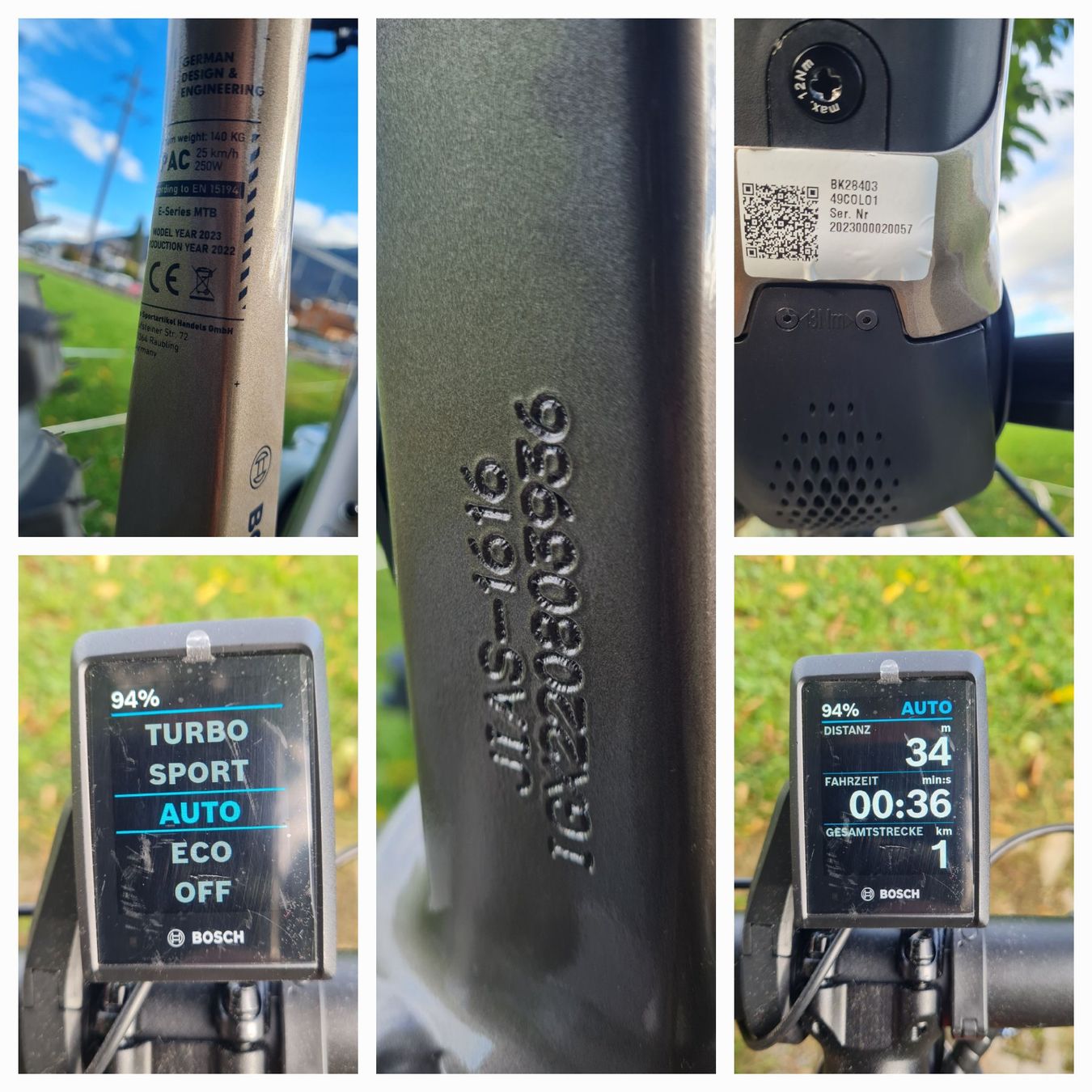 Corratec Biciclette: E-MTB Corratec X Vert Pro Gent Hardtail Bosch Smart System – Nuovo (secondo la descrizione) da Wangen SZ venduto da mollosser 8