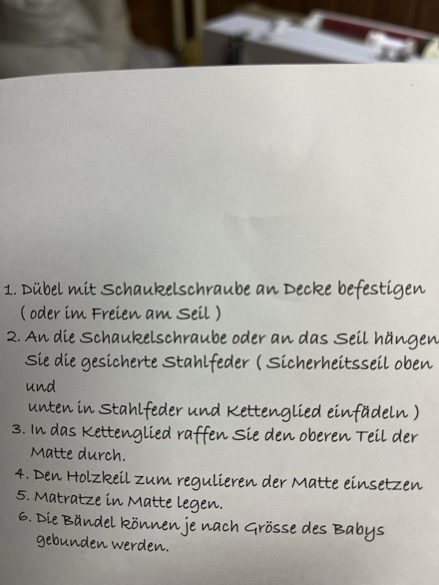 Amache: Bebehängemätteli – Nuovo (secondo la descrizione) da Wolfwil venduto da wuroba 2