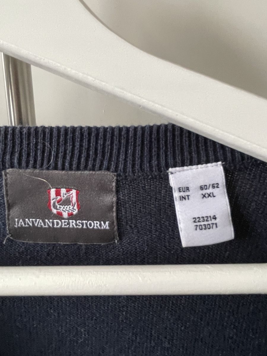 Gilet & Giacche: blauer oversized Pullunder, XXL – Usato da Biberstein venduto da koempossible 1