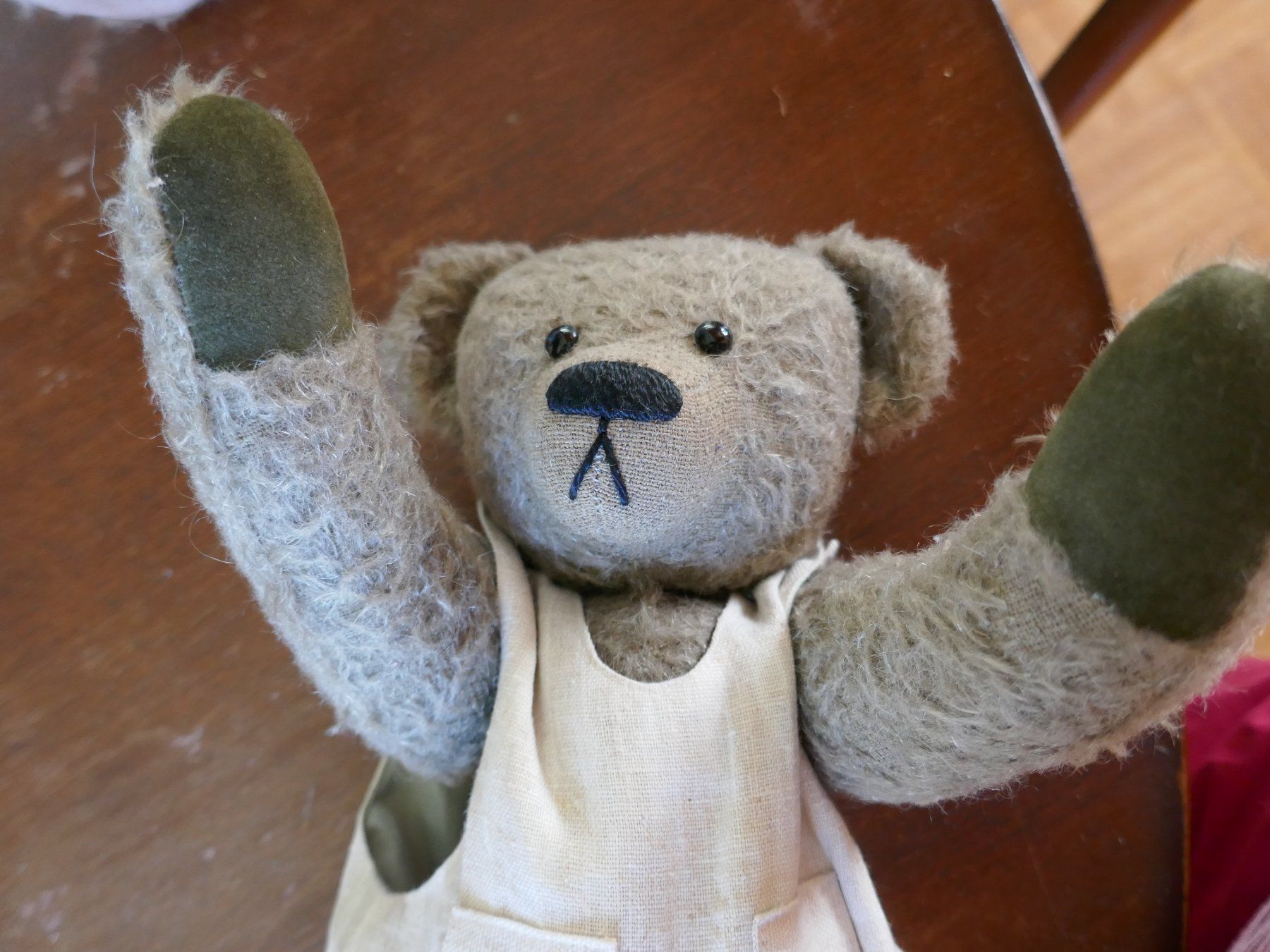 Spielzeuge: Teddy URSIN, aus Naturmaterialien...... – Gebraucht aus Hirschthal von Ruwallkimoos199 6