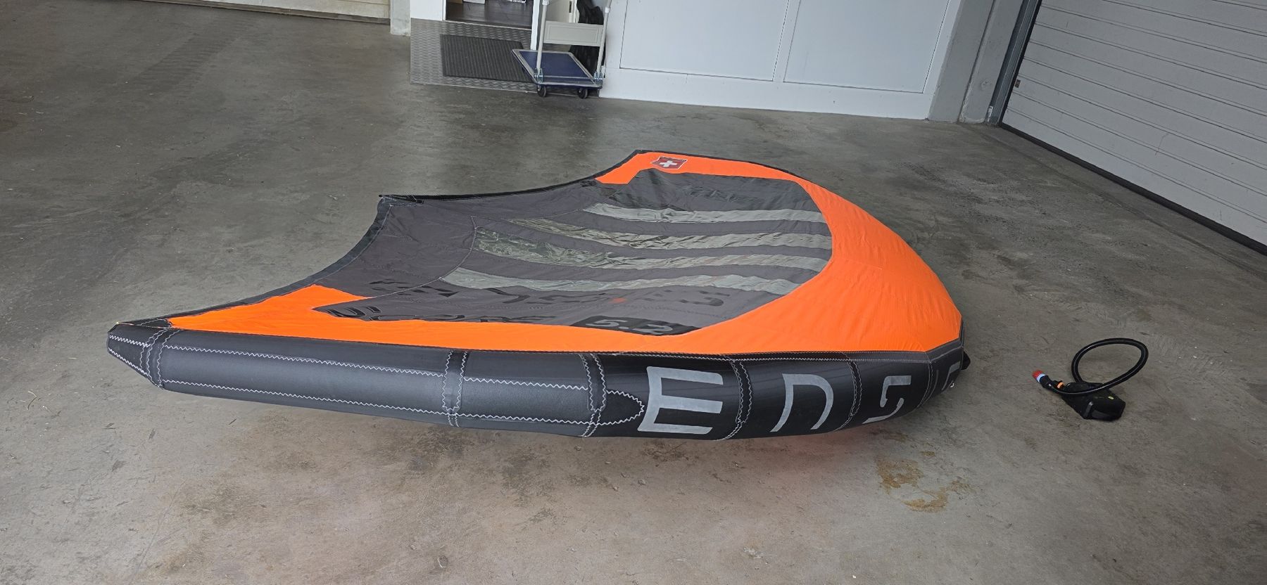 Ensis Surfen: Ensis Score Soft Handle 5.2m2 – Gebraucht aus Goldau von antch 2