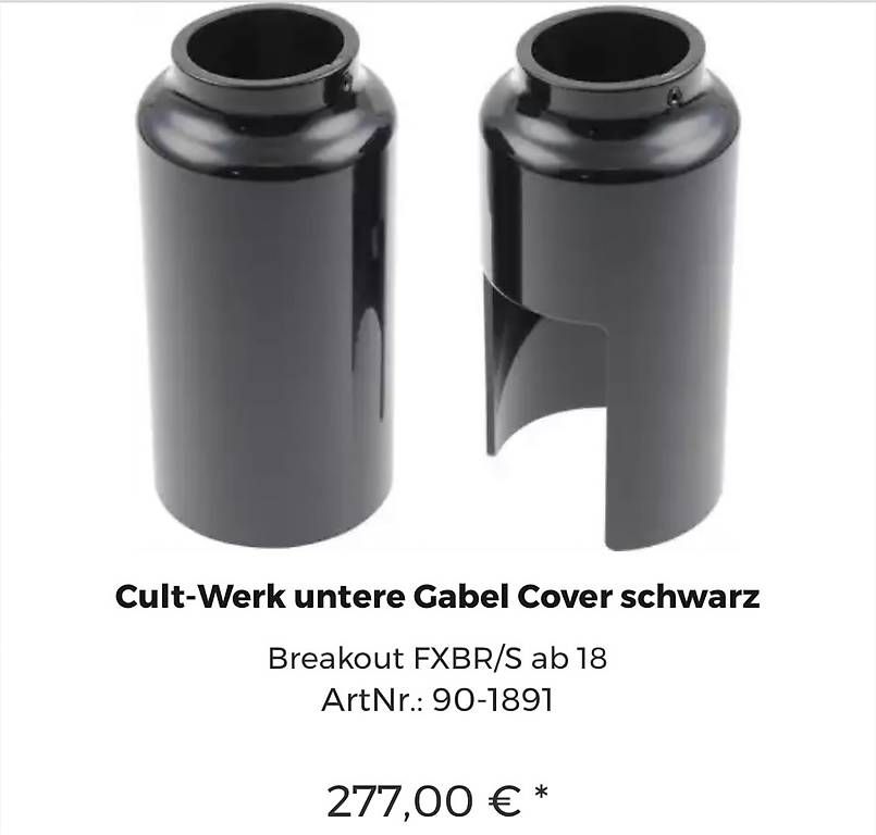 Tutti i ricambio per moto: Harley Davidson Gabel Cover – Nuovo e nell'imballaggio originale da Goldach venduto da Vulcan1971 3