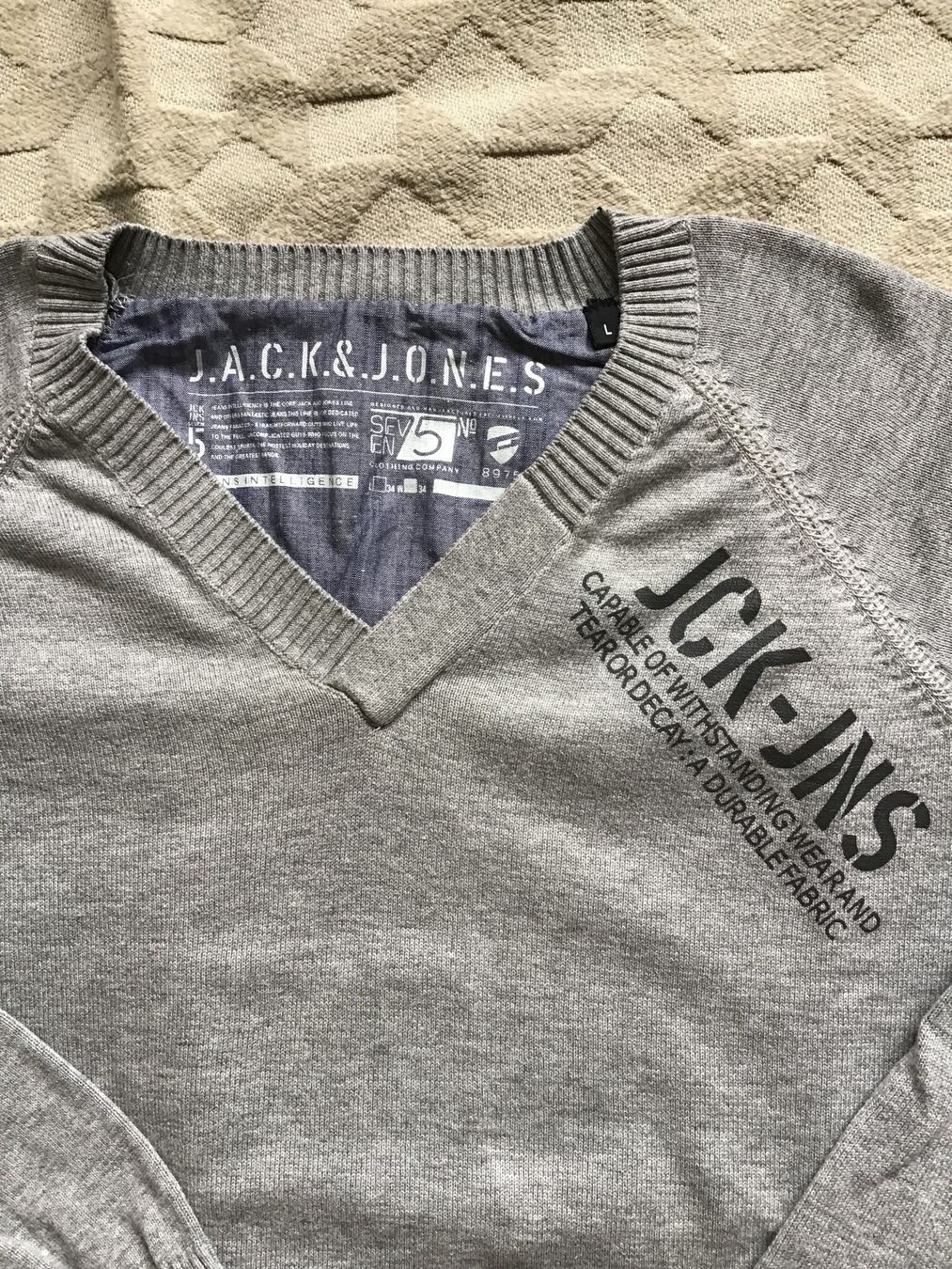 Jack & Jones Pulls & Sweat-shirts: JACK & JONES Pullover Baumwolle Gr. M/L – D'occasion à Besazio par lionheart63 1