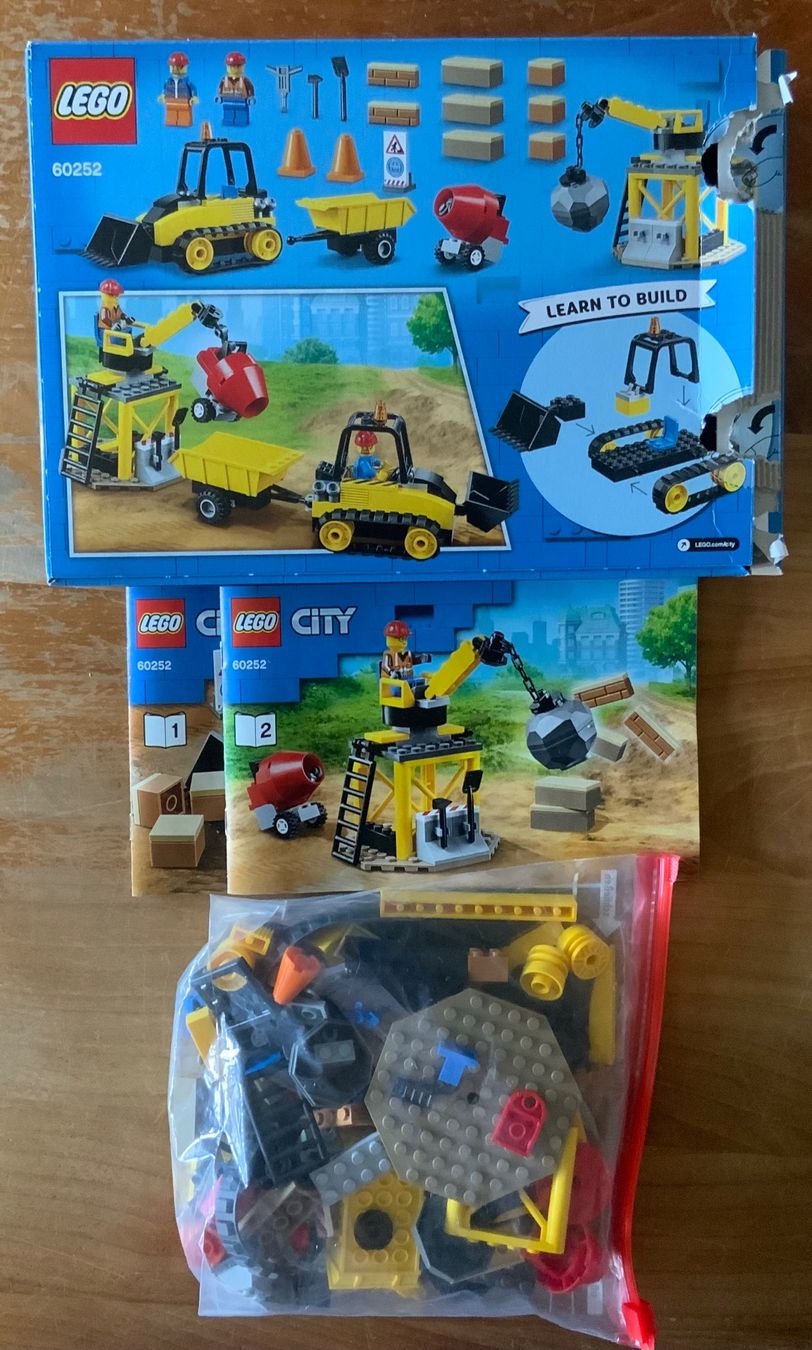 Lego Jouets: LEGO City 60252 Bagger auf der Baustelle – Neuf (Voir description) à Lanzenhäusern par mfh05 1