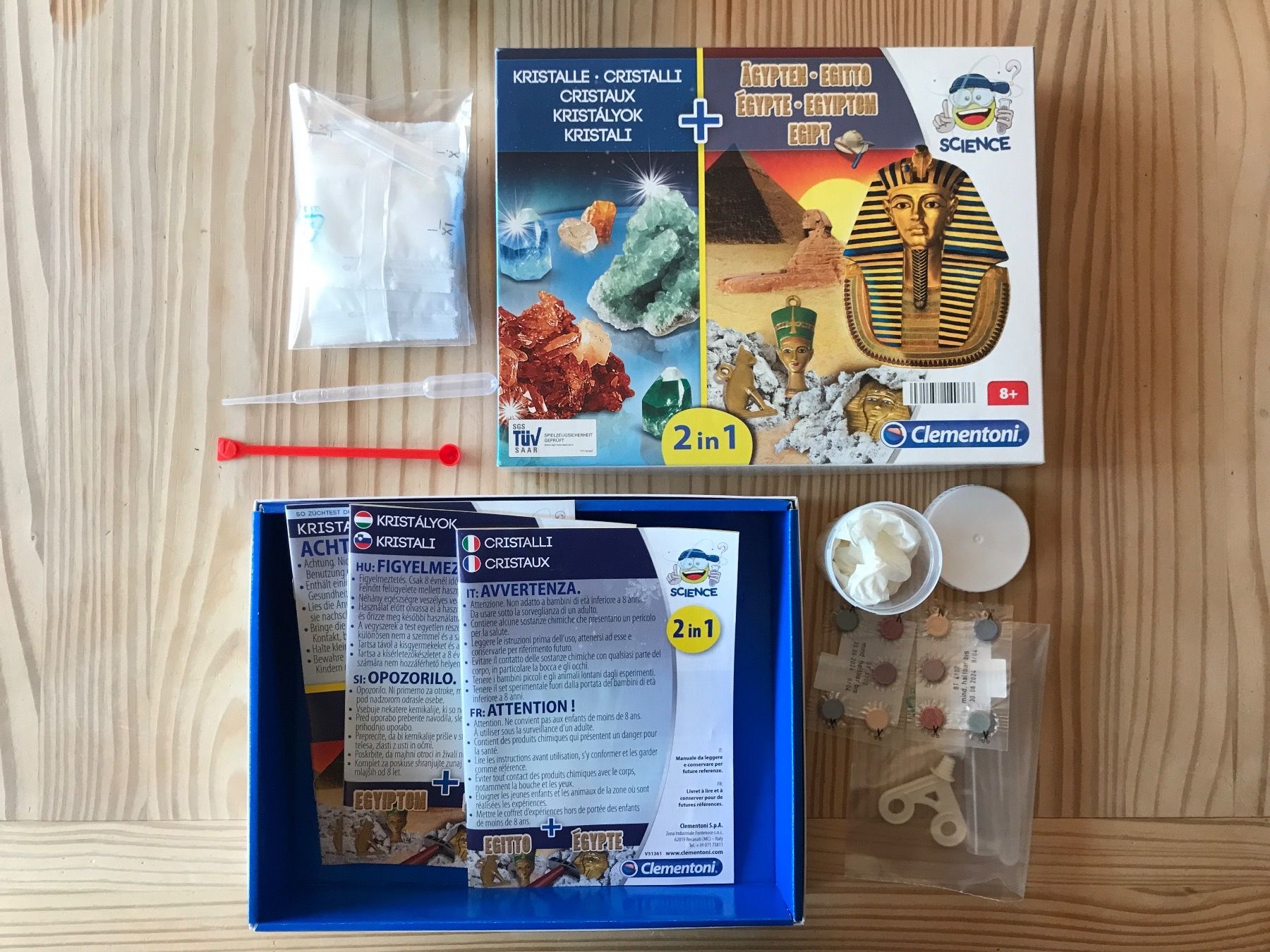 Giochi: Jeu de science: créer des cristaux – Nuovo (secondo la descrizione) da Châtelaine venduto da Mariabella 1
