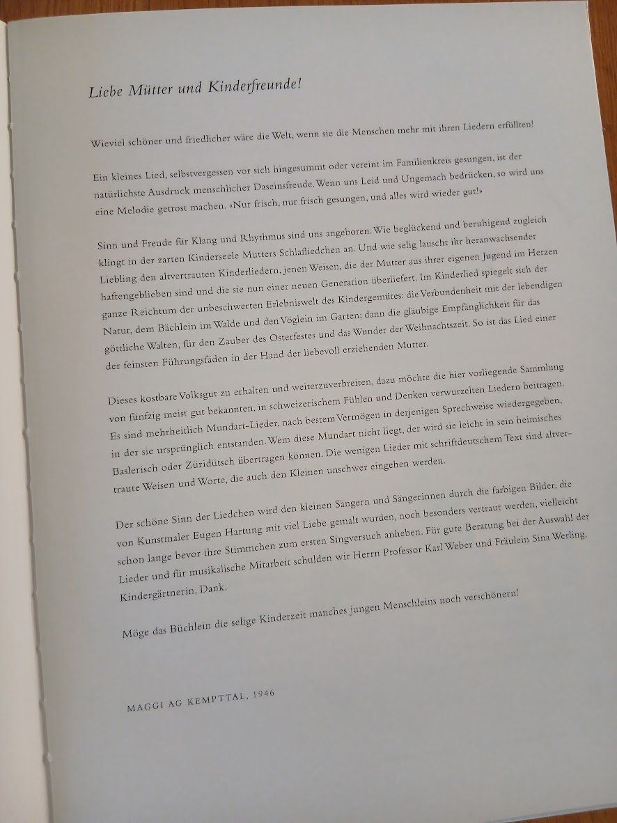 Libri: Chömed Chinde, mir wänd singe – Usato da Dübendorf venduto da Fip05 2