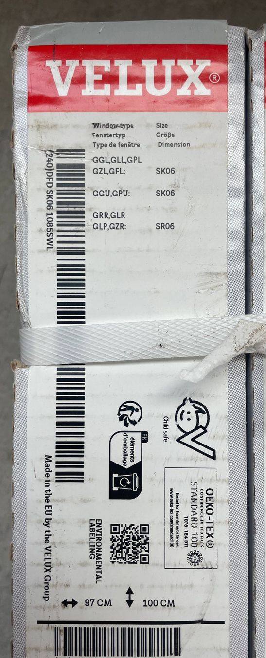 Velux Tende da sole: VELUX Verdunklungsrollo DFD SK 06 NEU OVP – Nuovo e nell'imballaggio originale da Hellbühl venduto da Dora1075