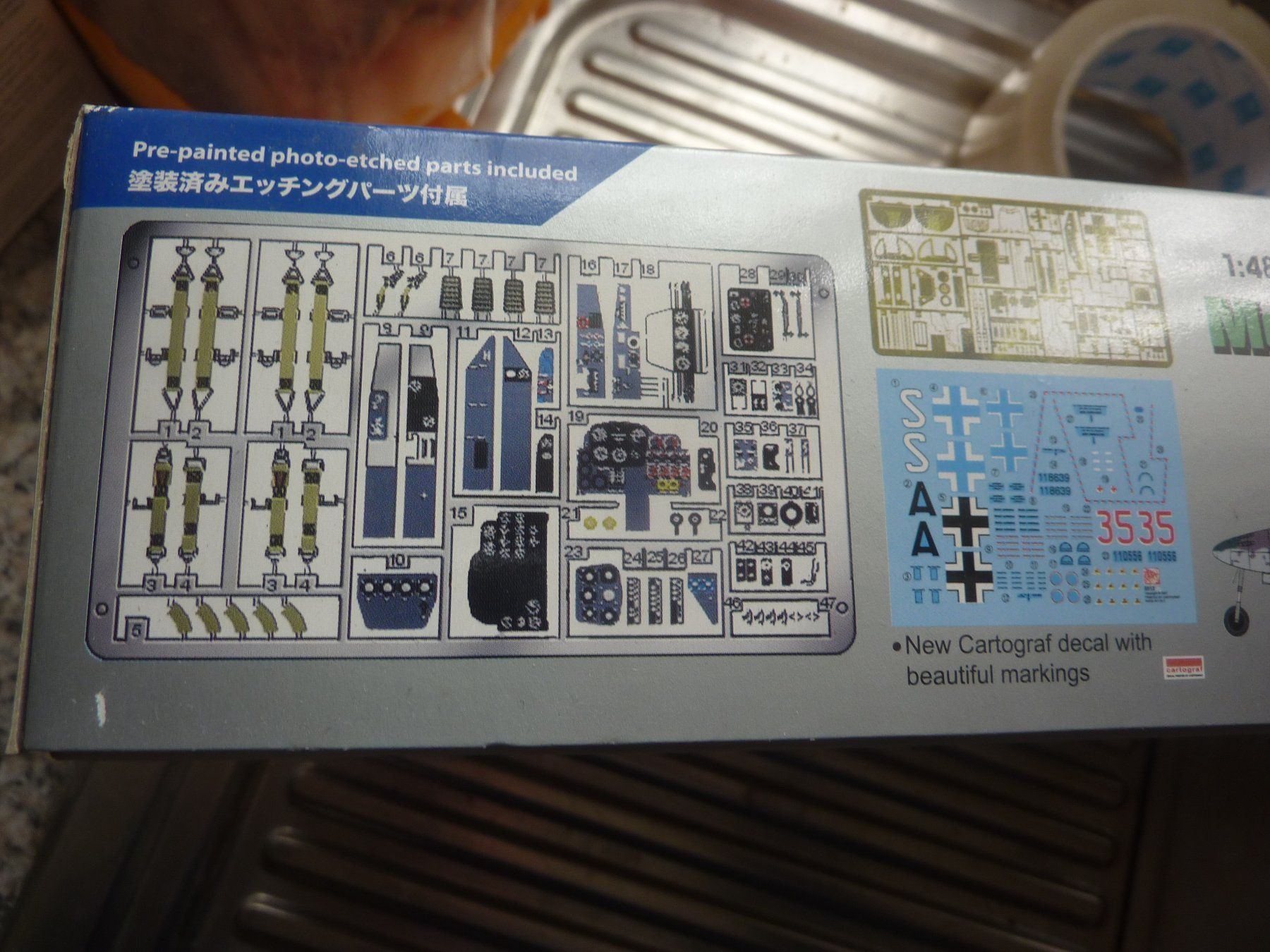 Kit di modellismo & Modellini statici: Me262B_1A – Nuovo e nell'imballaggio originale da Balsthal venduto da bouteliee 1