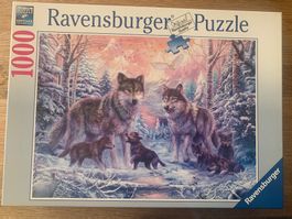 Puzzle 1000 Wölfe