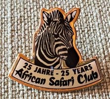 K813 - Pin 25 Jahre / Years African Safai Club Zebra