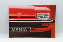 Opel Manta 1976 Prospekt