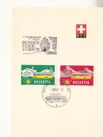 Sonderstempel A. 912 Bundesfeier Zürich