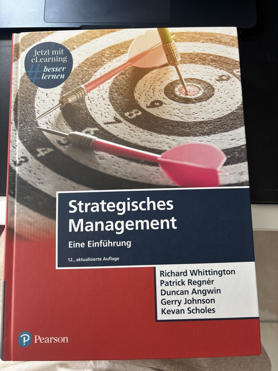 Libri: Strategisches Management, 12. Auflage – Nuovo (secondo la descrizione) da Kehrsatz venduto da ale_zpc6