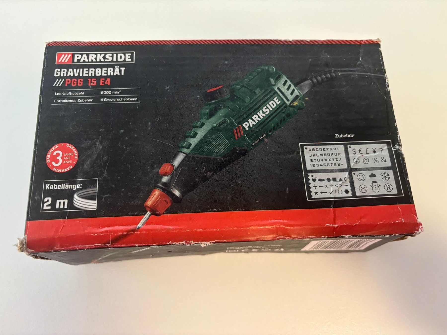 Parkside Alle Maschinen: Parkside Graviergerät PGG 15 E4 (NEU) – Neu (gemäss Beschreibung) aus Herisau von Seyashop1