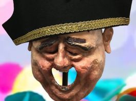 Fasnachtsmasken Larven Grinden Künstlermaske