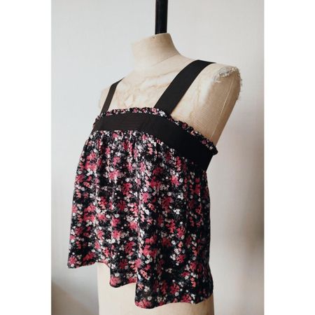Trägertop mit Blumenprint