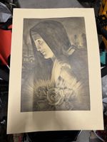 Originale Lithographie von Hans Wiggli Winterthur. Top!