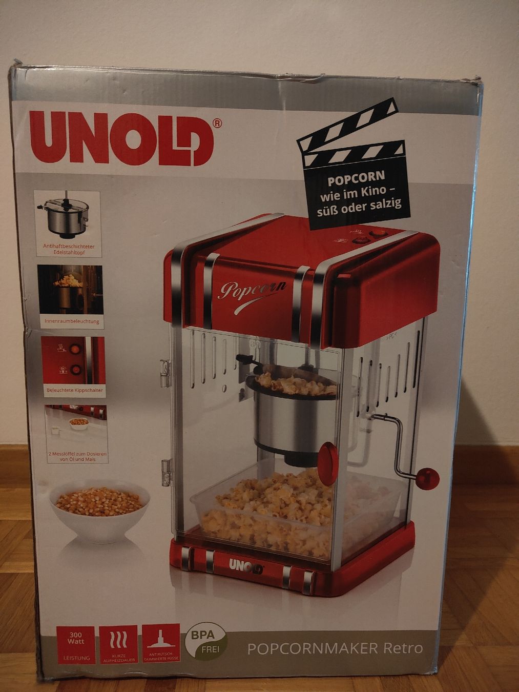 Appareils de cuisine: Popcorn Maschine – Neuf avec emballage d'origine à Küsnacht ZH par FCBarcelona06