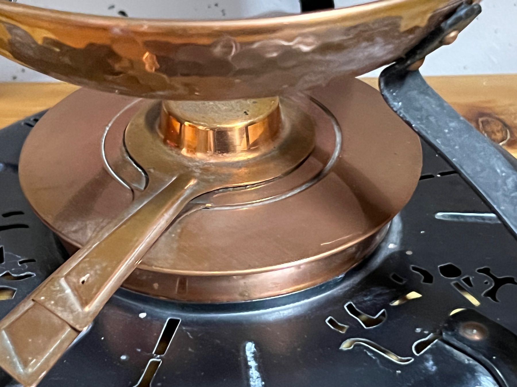 Elettrodomestici da cucina: Fondue Rechaud Antik Kupfer             l – Usato da Bern venduto da HBYISIS 1