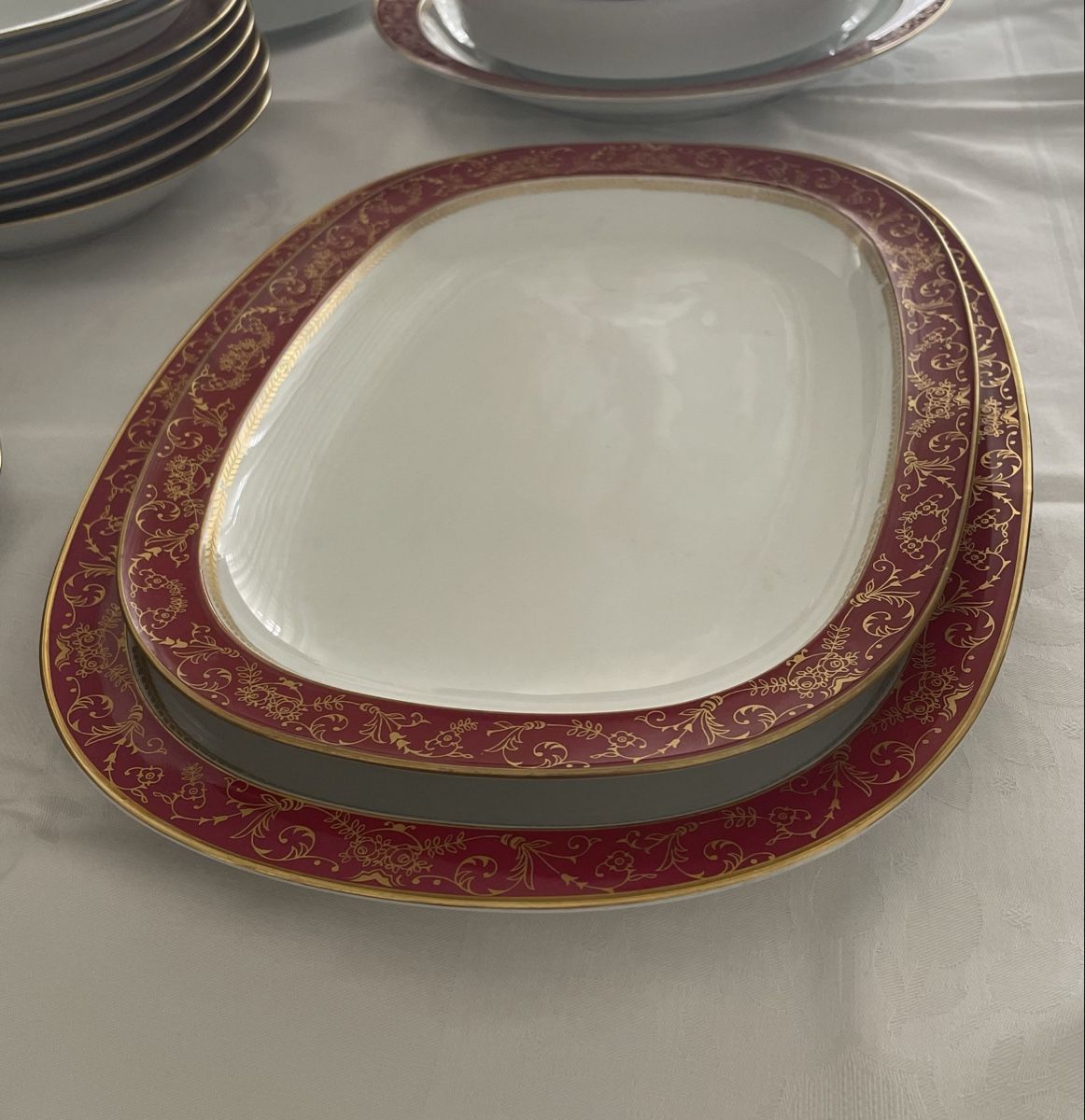Set di piatti: Langenthaler Tafelservice Château – Nuovo (secondo la descrizione) da Lotzwil venduto da Schlafwolle 6