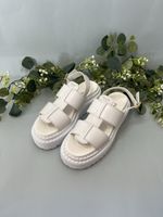 Prada Platform Sandals White - 38 EU  New 🤍