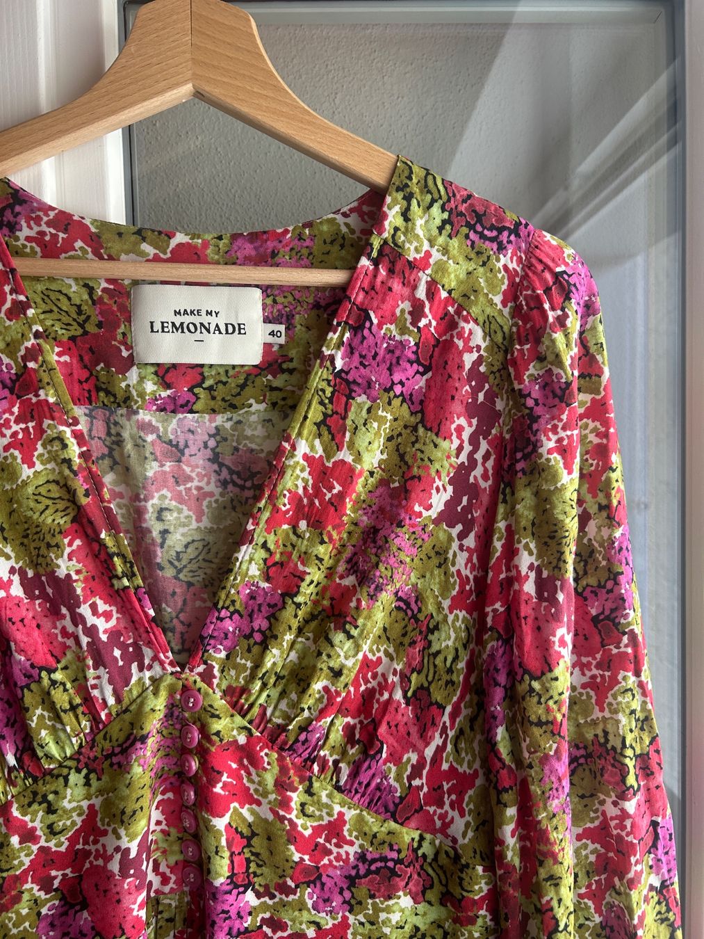 Vestiti: Make my Lemonade Fleurie Kleid - Gr. 40 – Usato da Illnau venduto da Monkky 6