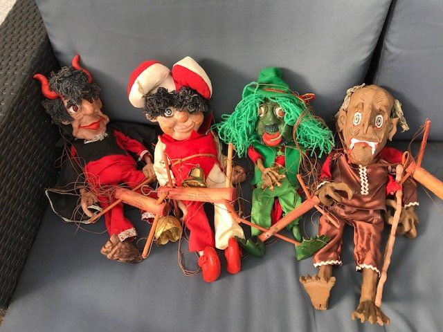 Figuren: 7  Marionetten - von Hand gefertigt – Gebraucht aus Niederscherli von Lucia16 4