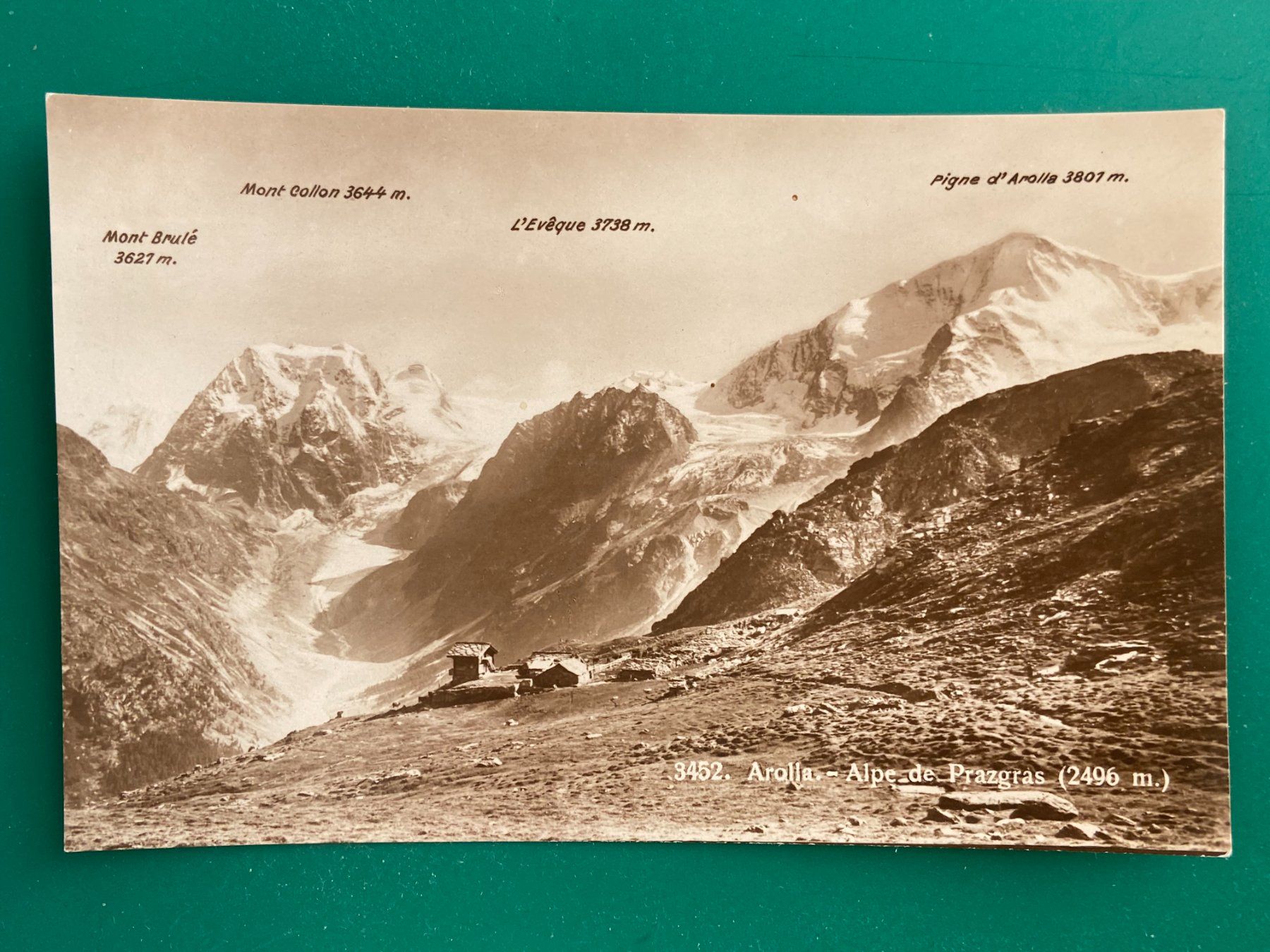 Cartoline postali: Arolla - Alpe de Prazgras – Usato da Steg VS venduto da danwer74